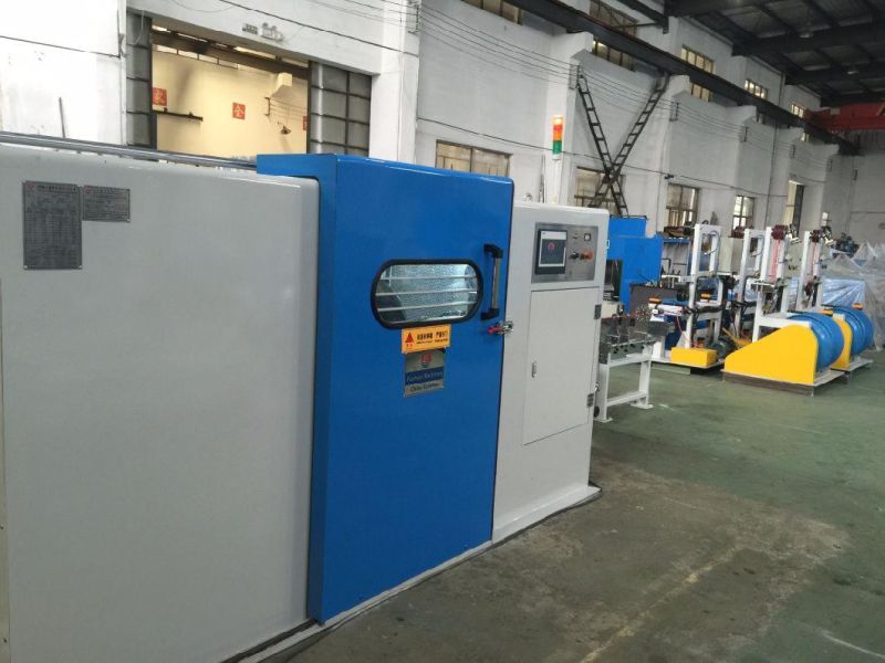 0.38-1.7mm Bare Copper Wire High Speed Twisting Machine and Double Twister Machine