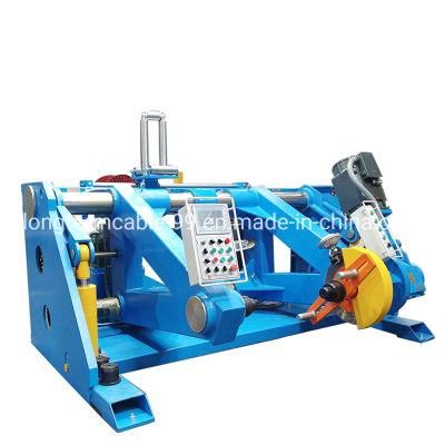 Cable Wire Rewinding Line Wire Recoiling Machine Cable Wire Cantilever Take-up Machine