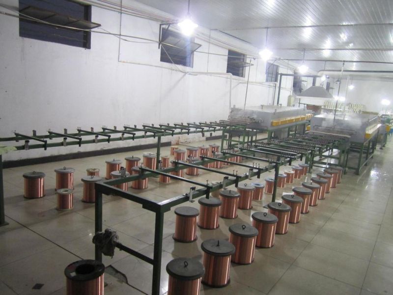 Copper Electrical Cable Alloy Wire Annealing Tinning Drawing Bunching Stranding Twisting Machine