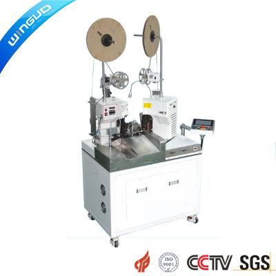 Top Quantity New Model Full-Automatic Double-End Terminal Crimping Machine Automatic Wire Cut Strip and Crimp Machine (WG-01)