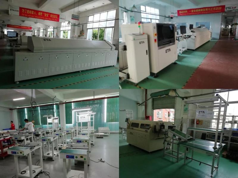 Hot Air SMT Lead Free Reflow Oven with 8 Heating Zones