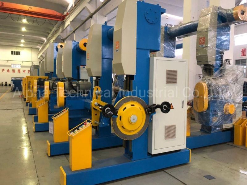 China Good Quality Takeup &Pay off Reel PVC/XLPE/TPU Cable Machine^
