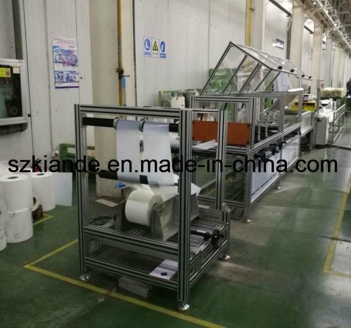 Automatic Mylar Film Wrapping Machinery Mica Folding Machine