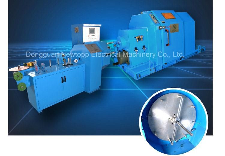 Axis-Row Type Cantilever Twisting Machine with Better Capstan