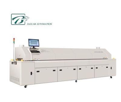 SMT PCB Soldering Machine Lead Free 8 Zones Reflow Oven