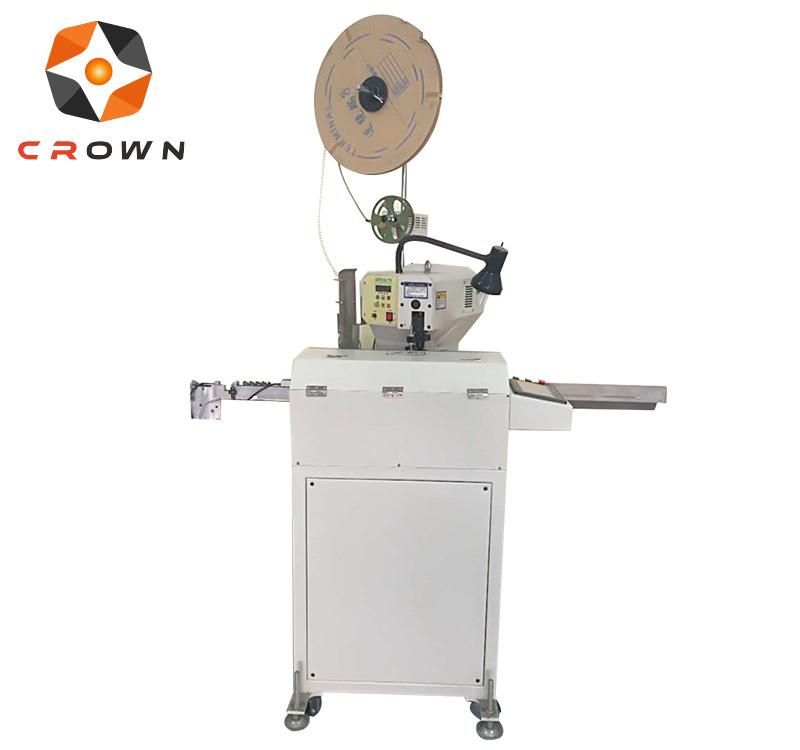 Wl-T60 Fully Automatic High Effiency Double Head Four Wire Cutting Stripping Terminal Crimping Machine