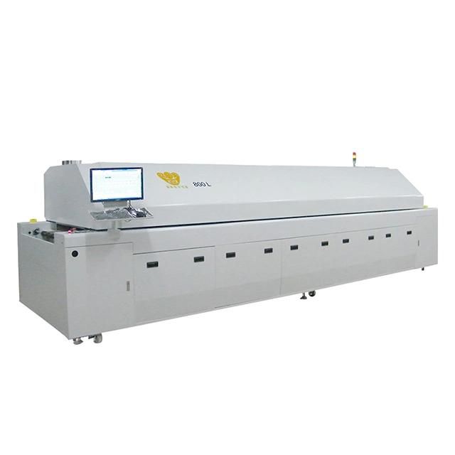 SMD Reflow Soldering Oven SMT, 8 Zone PCB Reflow Soldering Oven /LED Soldering Reflow Oven