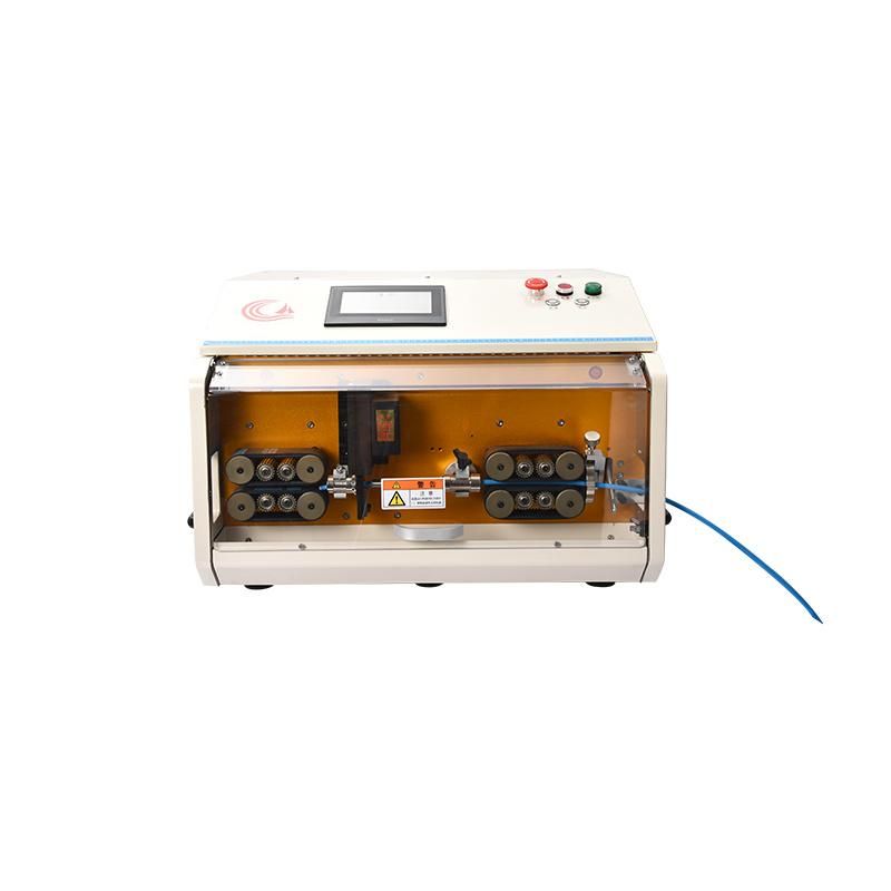 Hc-608L English Display Cable Stripping Machine for Automotive Cable Sheath Cable PVC Teflon