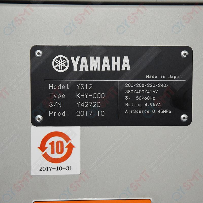 Used YAMAHA Pick and Place Machine Ys12 Chip Mounter