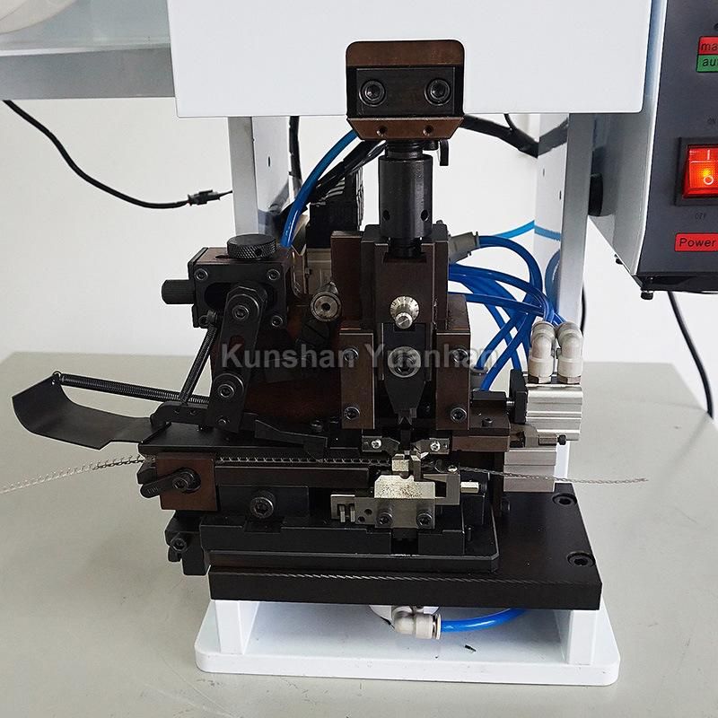 3.0t Automatic Wire Stripping and Crimping Machine Vertical Feeding Terminal Crimping Machine