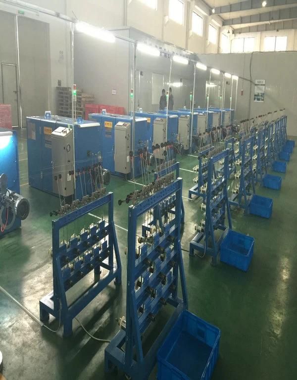 Cable Copper Wire Twister Strander Twisting Stranding Bunching Buncher Coiling Extruder Drawing Making Machinery Annealing Tinning High Qualityextrusion Machine