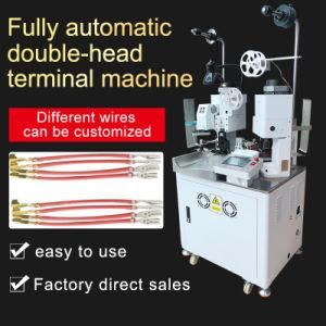 3q Full Auto Terminal Crimping Machine Automatic Wire Cable Cutting Stripping Crimping Machine