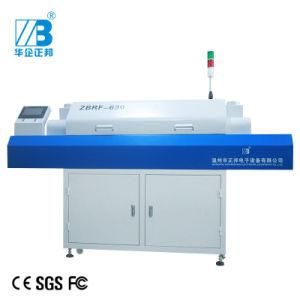 High Quality Low Cost Reflow Oven with Hot Air and 6 Zones (up3, down3)