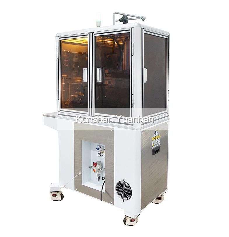 Yh-3000fs Semi-Automatic Multi-Core Sheath Wire Stripping and Rubber Seal Insertion and Terminal Crimping Machine for AV, AVS, Avss Cable