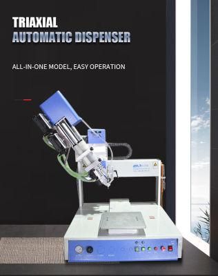 12 Months PSE Approved Xinhua Wooden Case Automatic Ab Glue Dispenser Machine