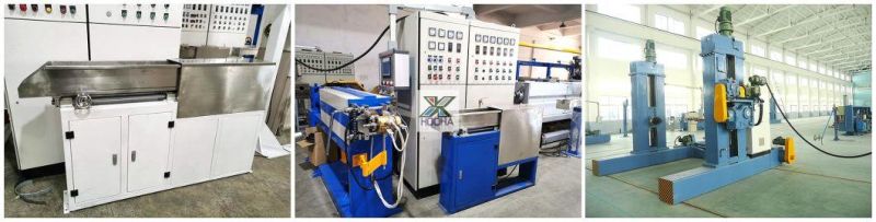 Plastic PP/ PE Cable Extruding Production Line with Siemens Motor