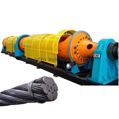 Rigid Frame Wire Rope Cable Stranding Machine for Wire Tubular Type Strander / Twisting Machine