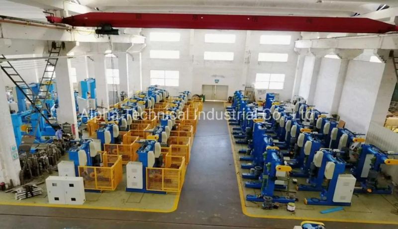 Hydraulic Cantilever Cable Winder with Traverse, Take up and Pay off Machine for Cable Steel Drum Winding