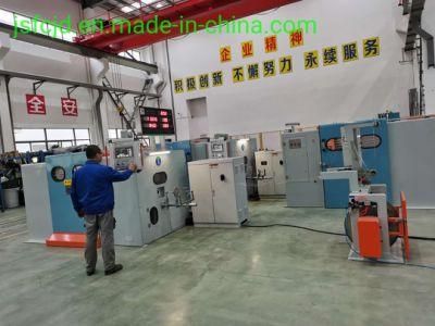 5.5kw Motor Core Copper Wire 0.08-0.45 mm Twisting Winding Bunching Extrusion Machine