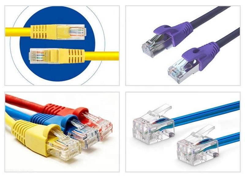 LAN Patch Cable Telephone Cable Connector Crimping Machine