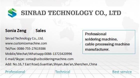 Multi-Core Cable Cutting Stripping Machine for 2 Cores 3 Cores 4 Cores Sheathed Cable
