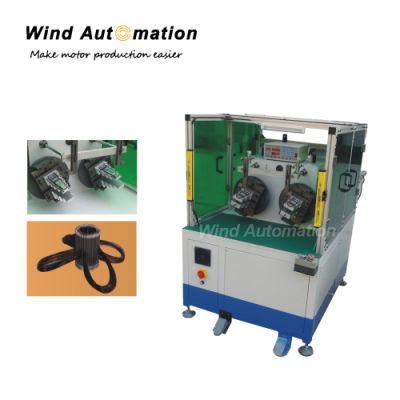 Double Stations Horizontal Structure Stator Coil Winding Machine