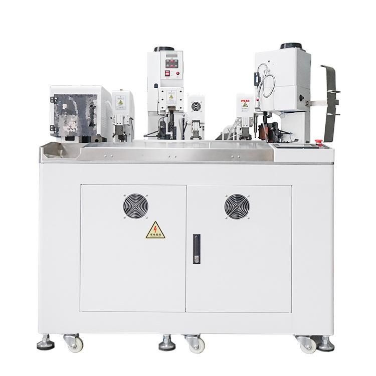 Full Auto Heat Shrinkable Tube Insert Machine Full Automatic Wire Cutting Crimping Machine