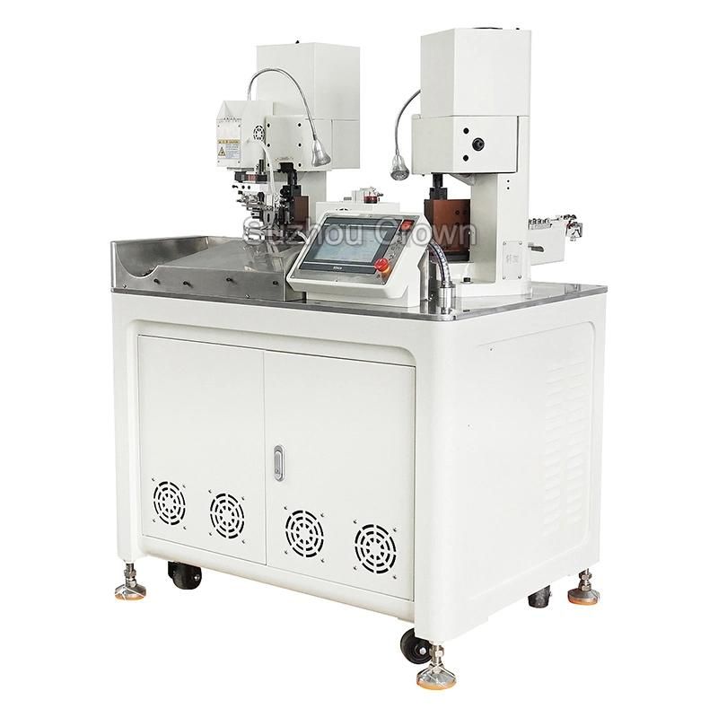 Crown High Productivity Easy Operate Cable Wire Crimping Machine