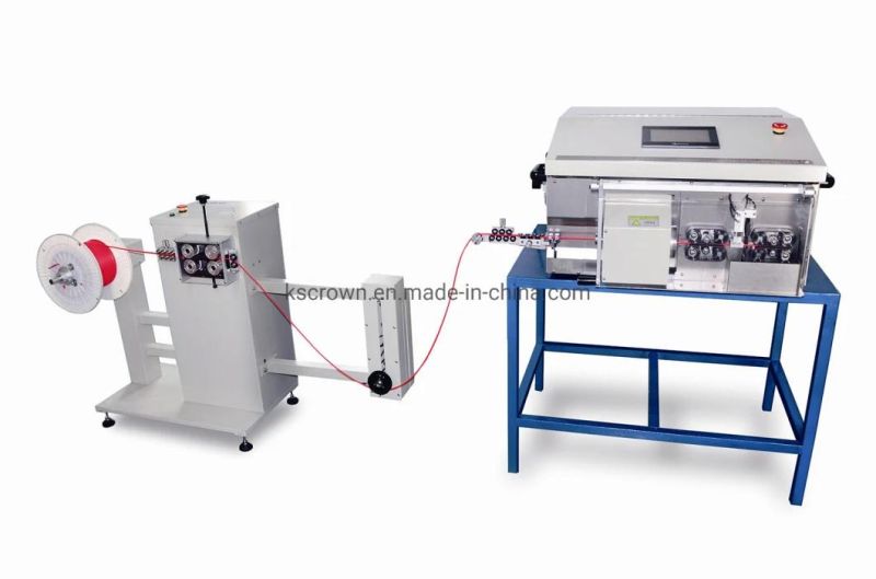 Fully Automatic Coaxial Cable Cutting Stripping Machine