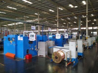 Electrical Cable Core Wire Winding Extruder Extrusion Twisting Bunching Buncher Wire Drawing Machine