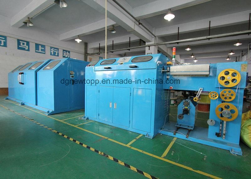 100% Back-Twist Rate Three Core Cable Twisting Machine
