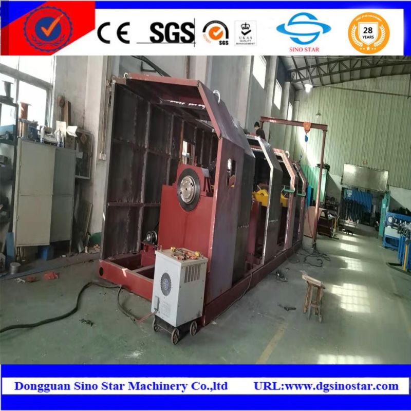 Overhead Wire Cable Production Line Stranding Twisting Bunching Machine