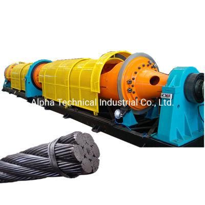 China Best Fuchuan 1250 Double Buncher Bunching Machine Double Twist Buncher Twisting Stranding Machine for Making Cable Wire