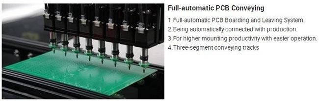 6 Heads Full-Automatic Visual SMT Pick and Place Machine