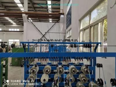 Electrical Copper Cable Wire Winding Cutting Plastic Extrusion Bunching Extruder Double Twister Buncher Machinery Machine