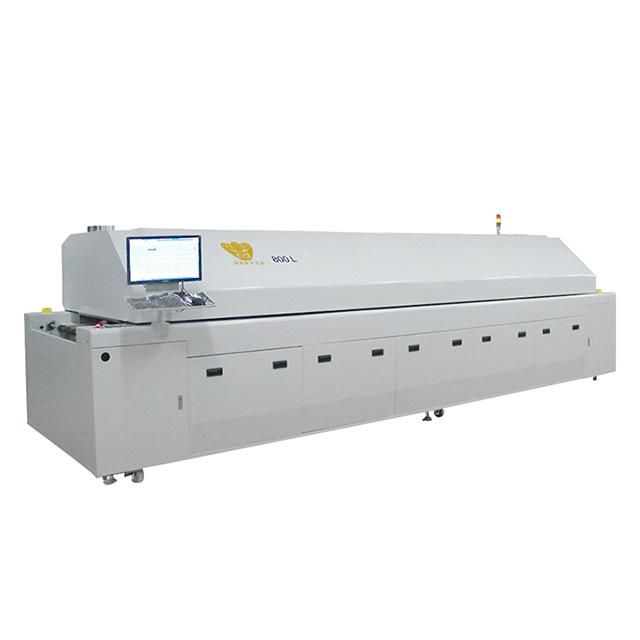 Shenzhen Factory Wholesale SMT Reflow Soldering Nitrogen Reflow Oven Hot Air Soldering Machine