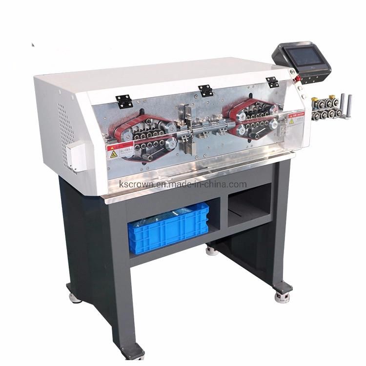 Semi-Auto Wire Rubber Seals Loading, Stripping and Crimping Machine Wl-120