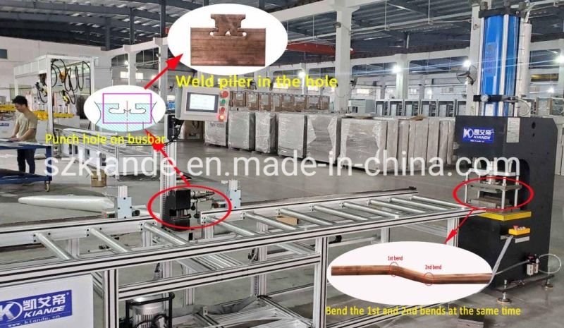 Copper Bar Bending Punching Machine Busbar Processing Machinery