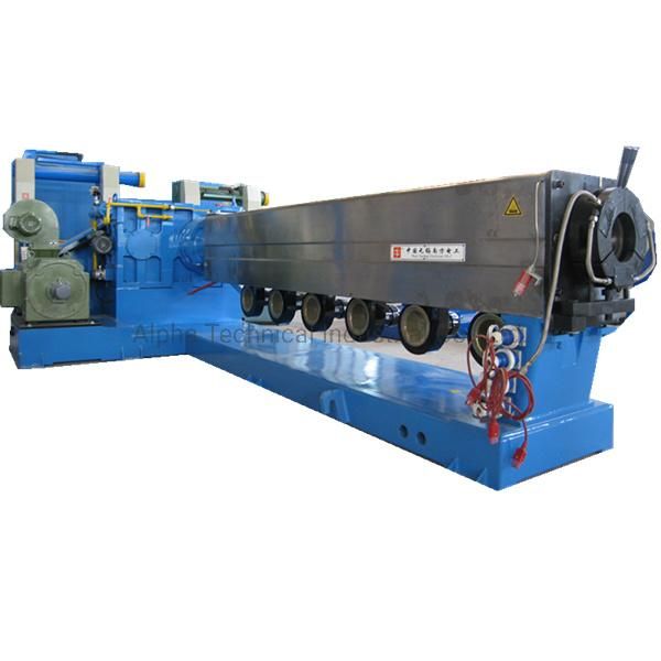 Reel Cable Sheath Extrusion Pay - off Takeup Machine, TPU Wire Coaxial Cable Pay off Machine!