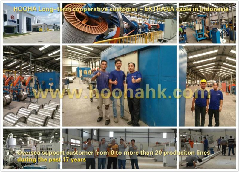 Power Cable Wire Jacket Sheath Production Line Cable Extrusion Machine