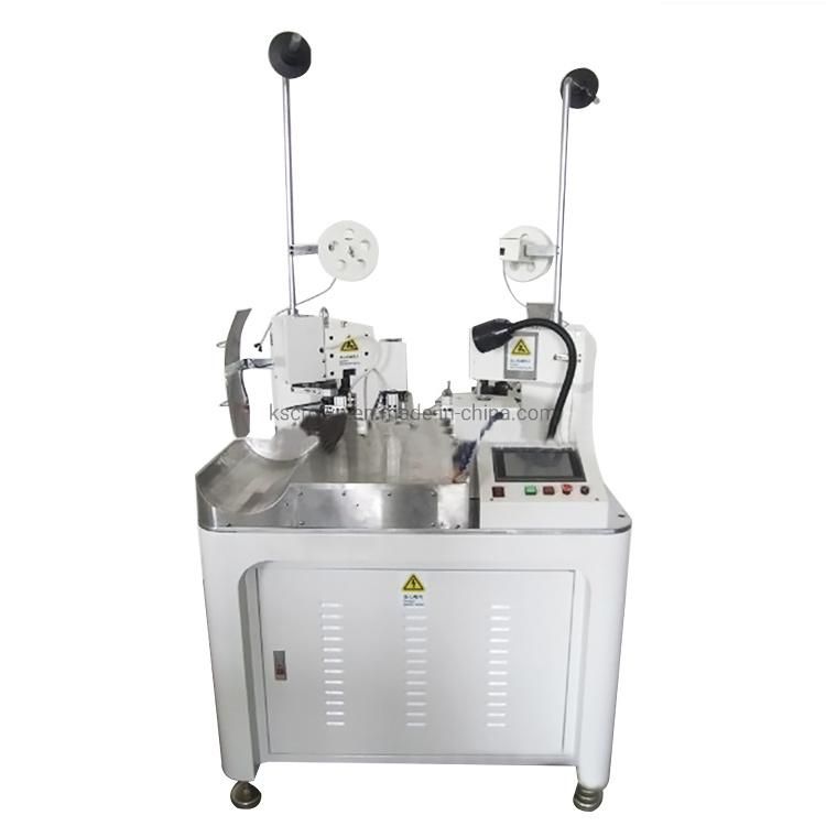 Wl-S03 Fully Automatic Double End Twin Cable Terminal Crimping Machine Wire Cutting Stripping Machine