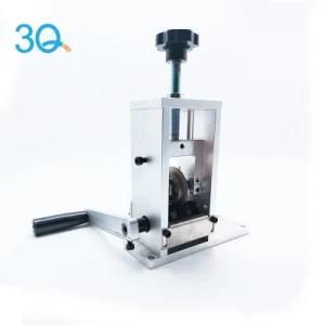 3q Hand Control Scrap Copper Wire Cable Crimping Machine and Peeling Machine for Metal Wire Recycle Wire Cable Stripper Stripping Cutting