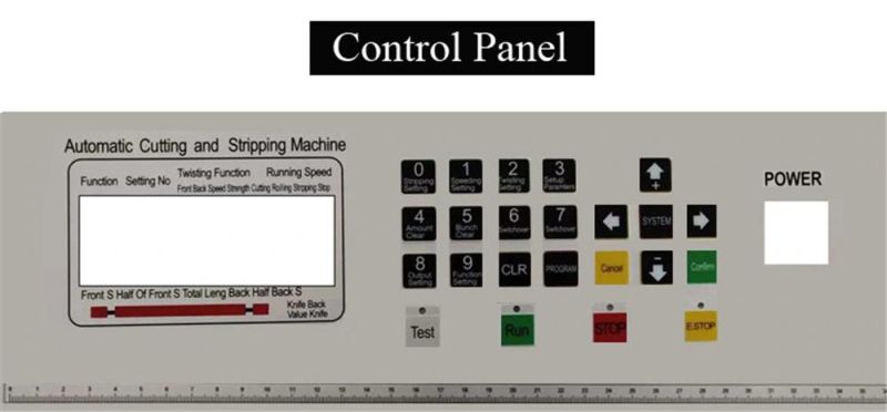 Automatic Computer Wire Cutting and Stripping Machine
