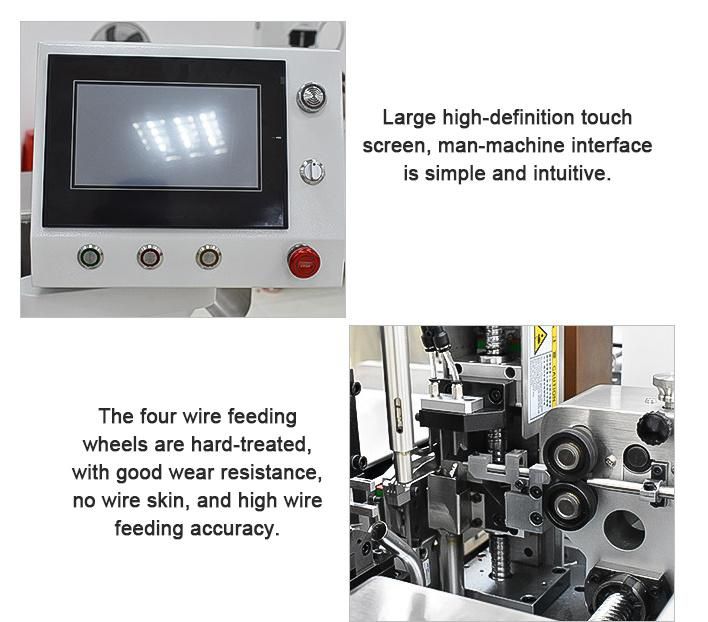 Fully Automatic Terminal Crimping Machine with Wire Cutting Stripping