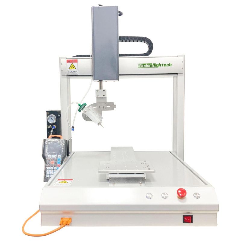 Desktop Automatic Dispensing Robot Glue Dispensing with Rotary Pinhead