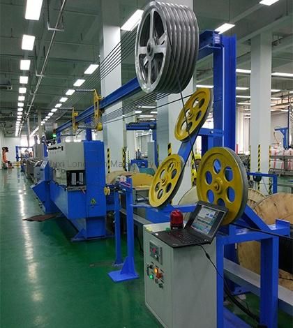 FTTH Drop Optical Fiber Cable Machine Fiber Optic Cable Production Line, High Quality Flat Flexible Cable Extrusion Machine~