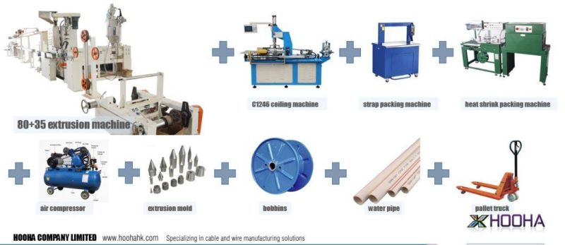 Wire and Cable Making Machine Cable Extrusion Machine