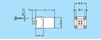 Qm B Series Zzg Socket Metal Pin Push Pull RJ45 M12 Connector Banana Plug Socket Terminal Connector