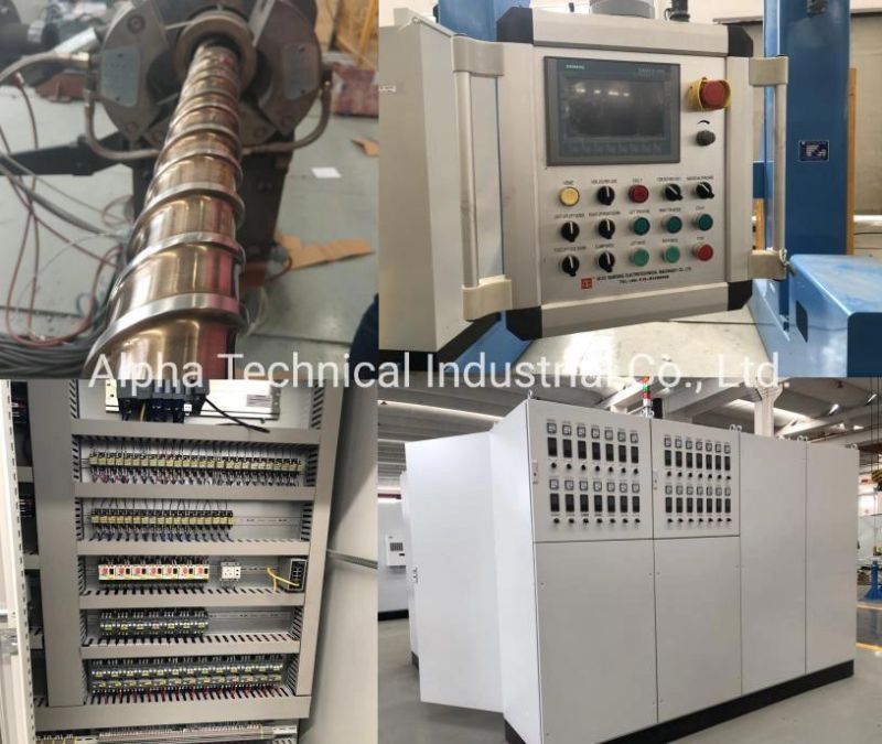 Automatic PVC Power Cable Making Machine / Electric Wire Cable Equipment for Cable Extrusion Line