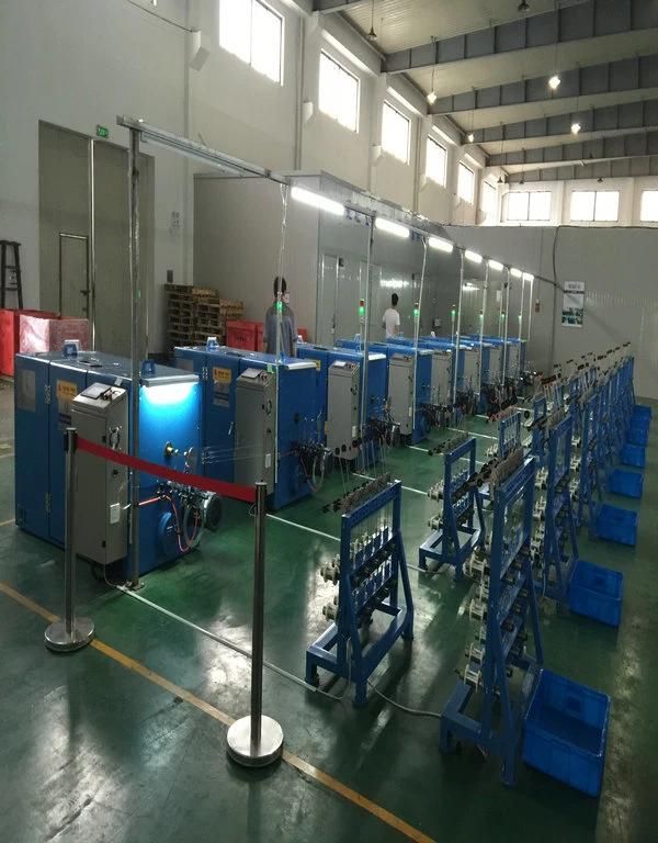 Cable Copper Wire Twister Strander Twisting Stranding Bunching Buncher Coiling Extruder Drawing Making Machinery Annealing Tinning High Qualityextrusion Machine